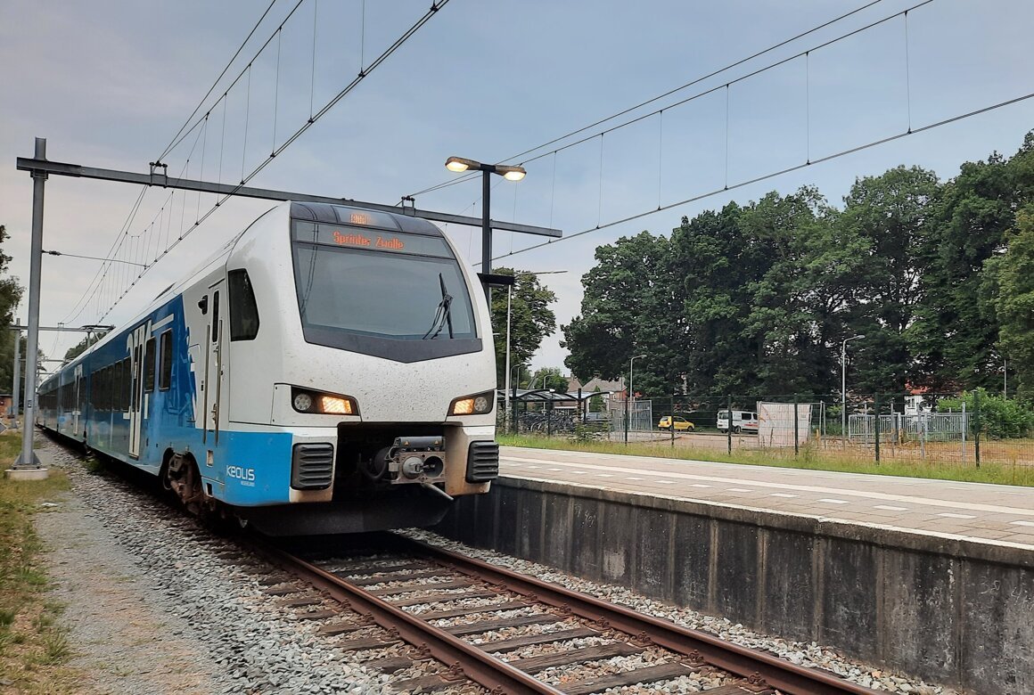 Keolis Blauwet trein station Raalte.jpg